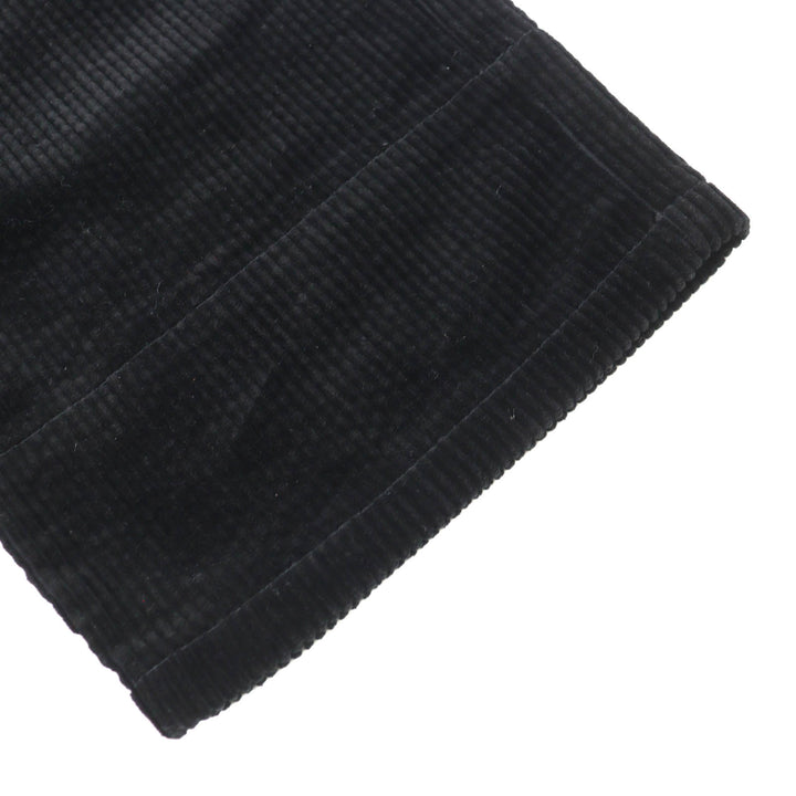 極美品△JIL SANDER+ ジルサンダープラス JPUT311055 コットン100％ コーデュロイパンツ フルレングスパンツ ブラック 44 伊製 正規品