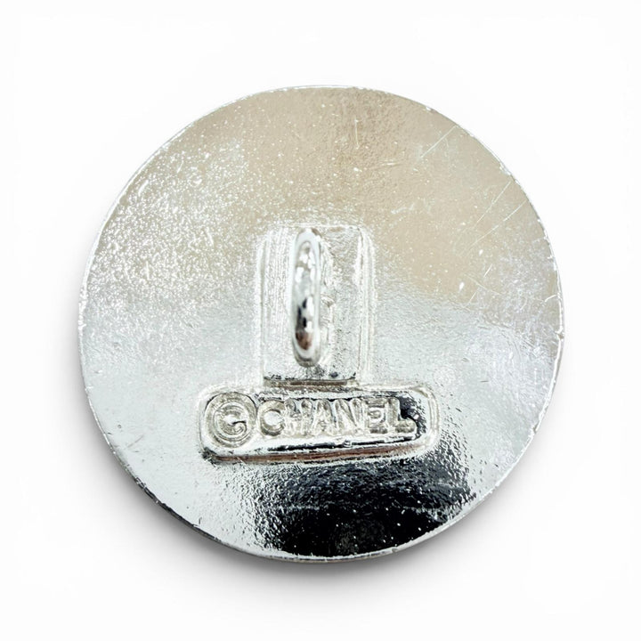 美品◇CHANEL シャネル ヴィンテージ マドモアゼル ココ コインボタン ココマークボタン 大1個 小5個 計6点セット ボタン シルバー