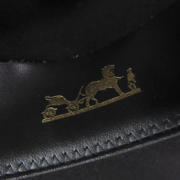 未使用品☆HERMES エルメス 202013N ゴールド金具 シェーヌダンクル ビーバーフェルト ハット ブラック 57 イタリア製 レディース