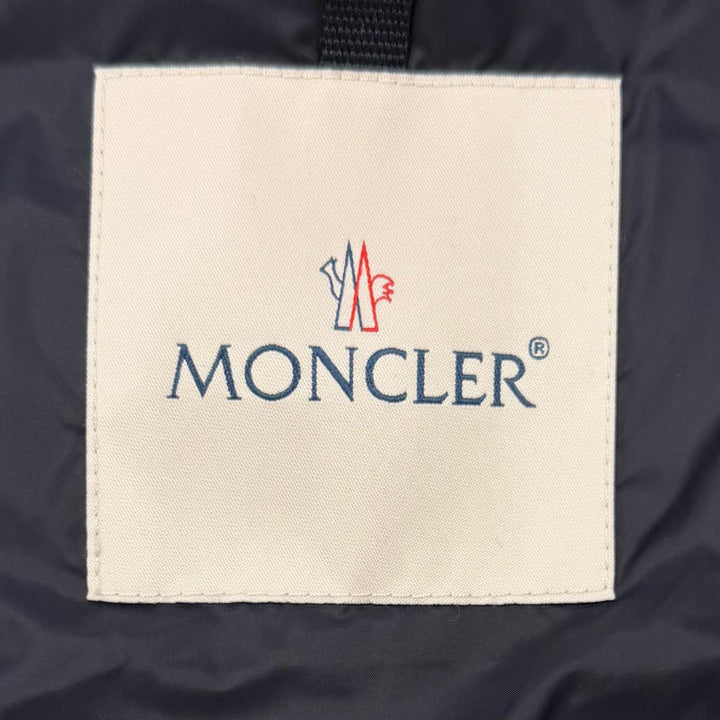 美品▼MONCLER モンクレール VERNOUX ヴェルヌ ウール フーデッド レイヤードデザイン テーラード ダウンジャケット 希少大きいサイズ5
