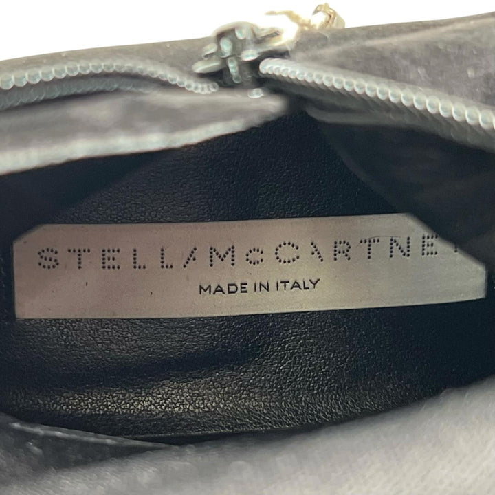 未使用品▲Stella McCartney ステラマッカートニー スウェードレザー ニーハイブーツ ブラック 35 イタリア製 レディース 箱・保存袋付き