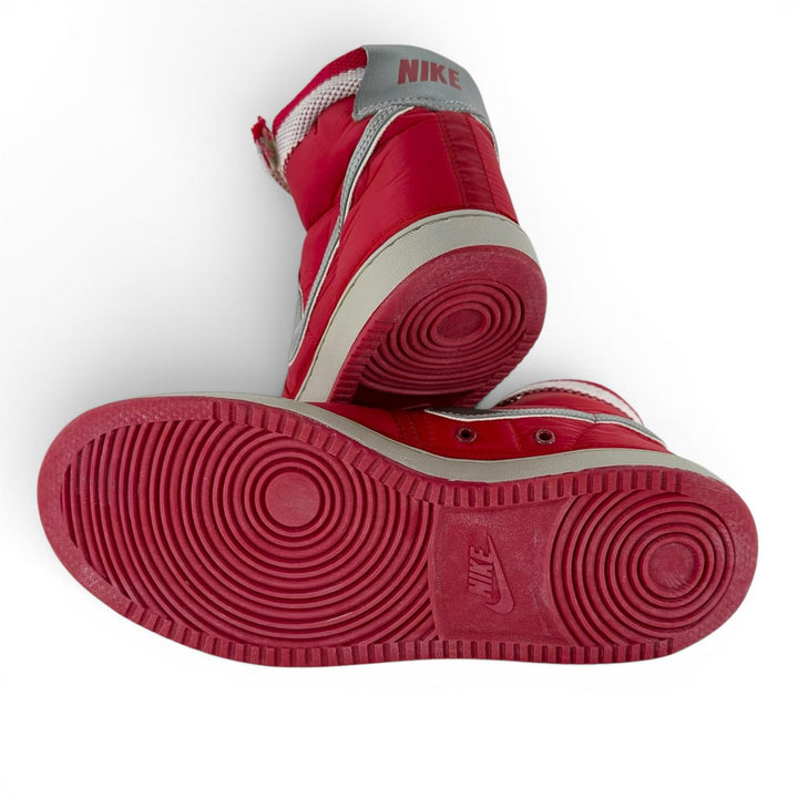 未使用品▲NIKE ナイキ 325317-601 VANDAL HIGH SUPREME ヴィンテージ ベルクロ ハイカットスニーカー レッド グレー 27.5cm メンズ 箱付