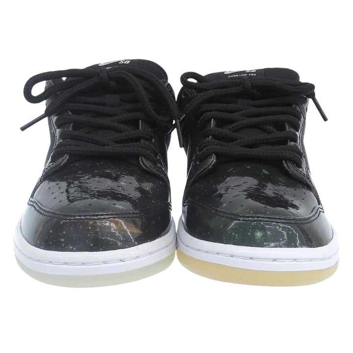 未使用品▲NIKE ナイキ 883232-001 SB DUNK LOW TRD QS ギャラクシー メッシュ レザー スニーカー ブラック系 27cm メンズ 箱付き