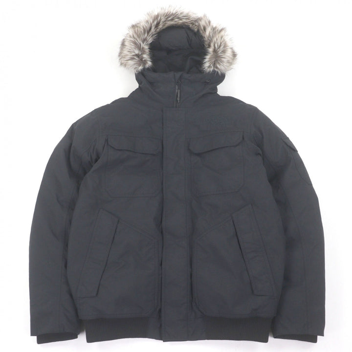 美品□THE NORTH FACE ザ・ノースフェイス ND51904Z GOTHAM JACKET フーデッド WZIP ダウンジャケット コート M ブラック 正規品 メンズ