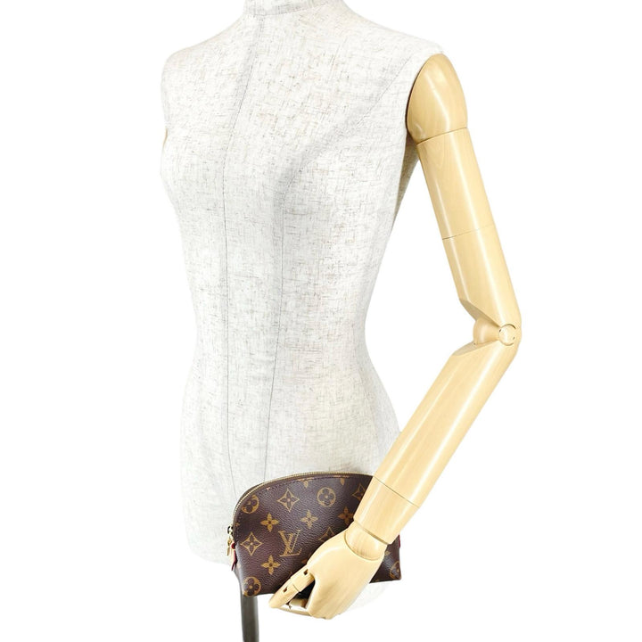 未使用品▲LOUIS VUITTON ルイヴィトン M47515 ポシェット･コスメティック PM モノグラムキャンバス ポーチ レディース 箱・保存袋付き