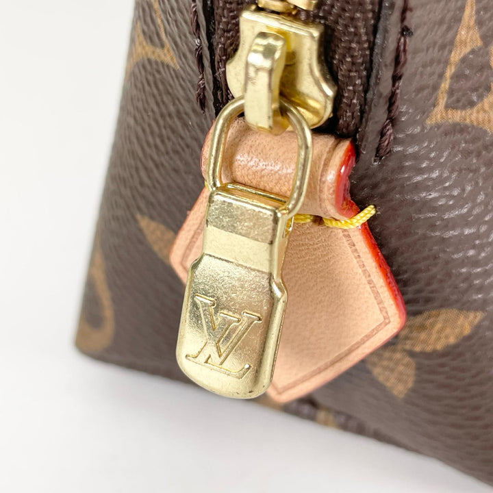 未使用品▲LOUIS VUITTON ルイヴィトン M47515 ポシェット･コスメティック PM モノグラムキャンバス ポーチ レディース 箱・保存袋付き