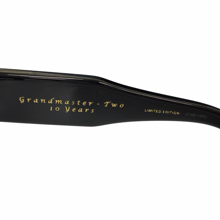 極美品□DITA ディータ DTS402 GRANDMASTER-TWO 10years LIMITED EDITION 198/1000 サングラス ブラック ゴールド 54□18.5-138 日本製
