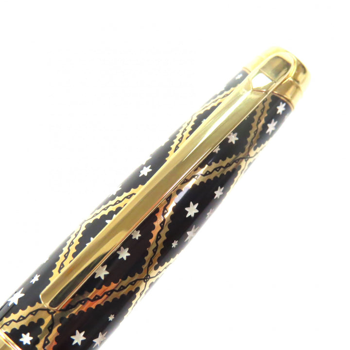 極美品▼CARAN dACHE カランダッシュ 5092-038 ZIVAGO ドクトル ジバゴ ペン先18K Mニブ 1958本限定品 中国漆 万年筆 箱付き スイス製