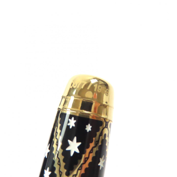 極美品▼CARAN dACHE カランダッシュ 5092-038 ZIVAGO ドクトル ジバゴ ペン先18K Mニブ 1958本限定品 中国漆 万年筆 箱付き スイス製