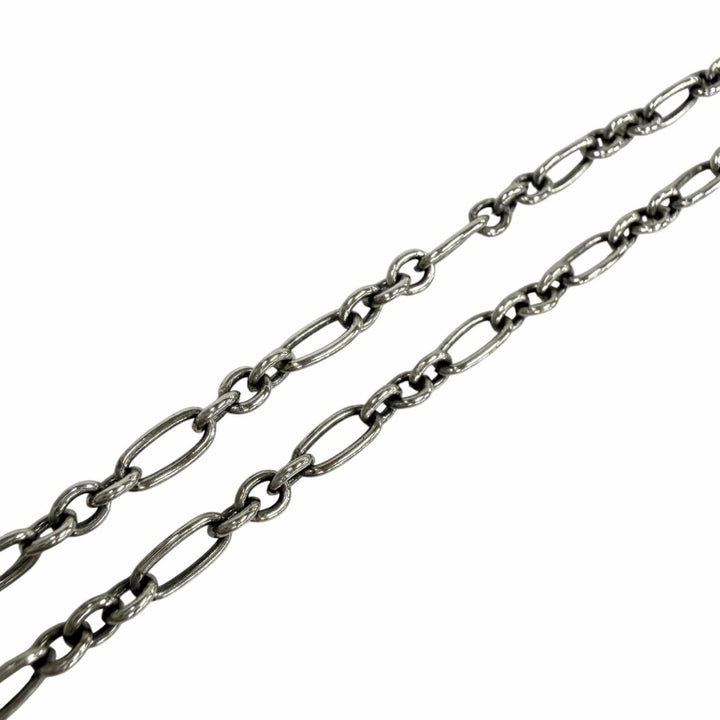 美品◇Georg Jensen ジョージジェンセン 1994 925 ガーネット イヤーネックレス ペンダント シルバー レッド系 重量11.04g レディース