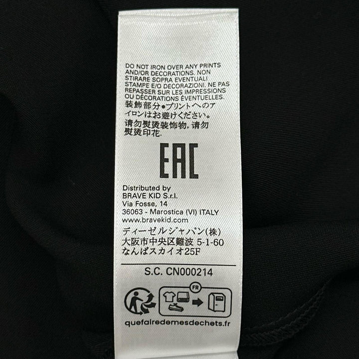 未使用品▲MM6 Maison Margiela エムエムシックス メゾンマルジェラ 2024年製 M60488 ロゴ刺繡 ワンピース 14 レディースSサイズ相当