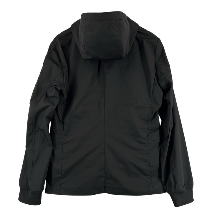 極美品▲EMPORIO ARMANI エンポリオ アルマーニ 3Y1G07 黒タグ ロゴボタン 3WAY ジャケット ベスト ブラック S 正規品 メンズ