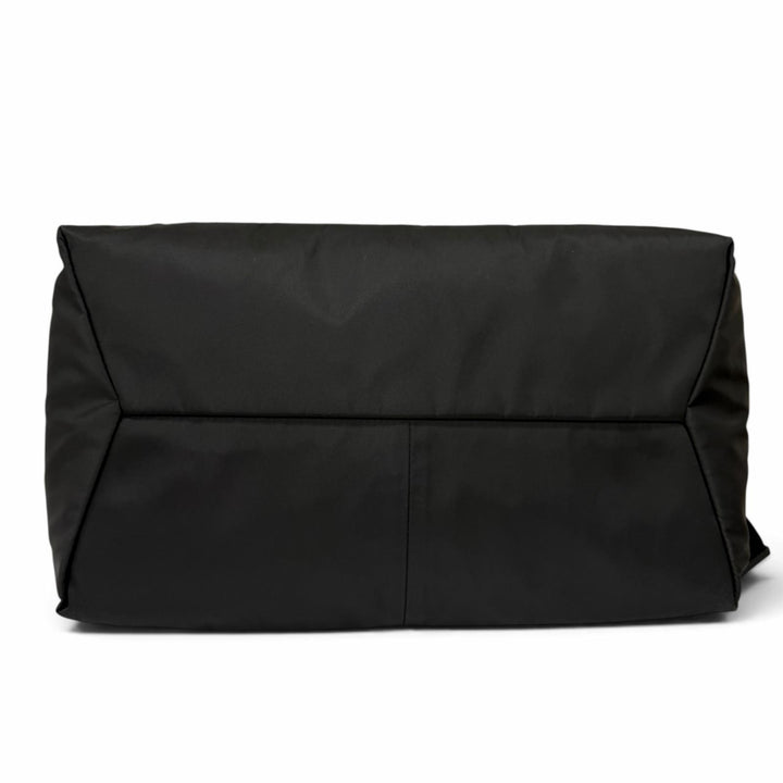 極美品☆MARC JACOBS マークジェイコブス THE BOW NYLON SACK BAG ザ ボウ リボンデザイン ハンドバッグ ブラック レディース