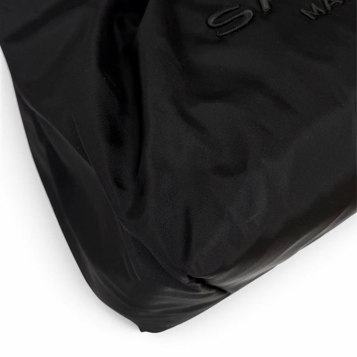 極美品☆MARC JACOBS マークジェイコブス THE BOW NYLON SACK BAG ザ ボウ リボンデザイン ハンドバッグ ブラック レディース