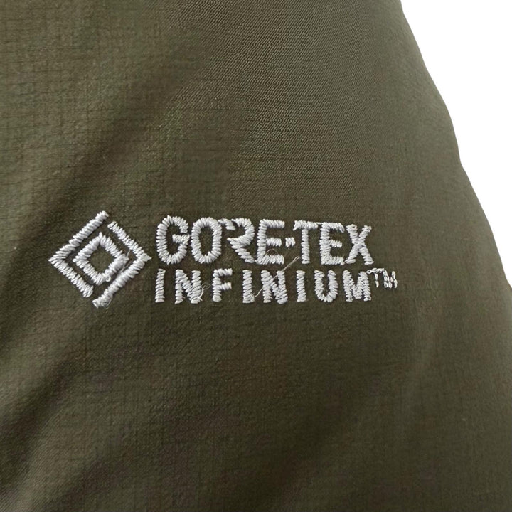 美品□THE NORTH FACE ザ・ノースフェイス ND92240 Baltro Light Jacket GORE-TEX フーデッド ダウンジャケット カーキ M 正規品 メンズ