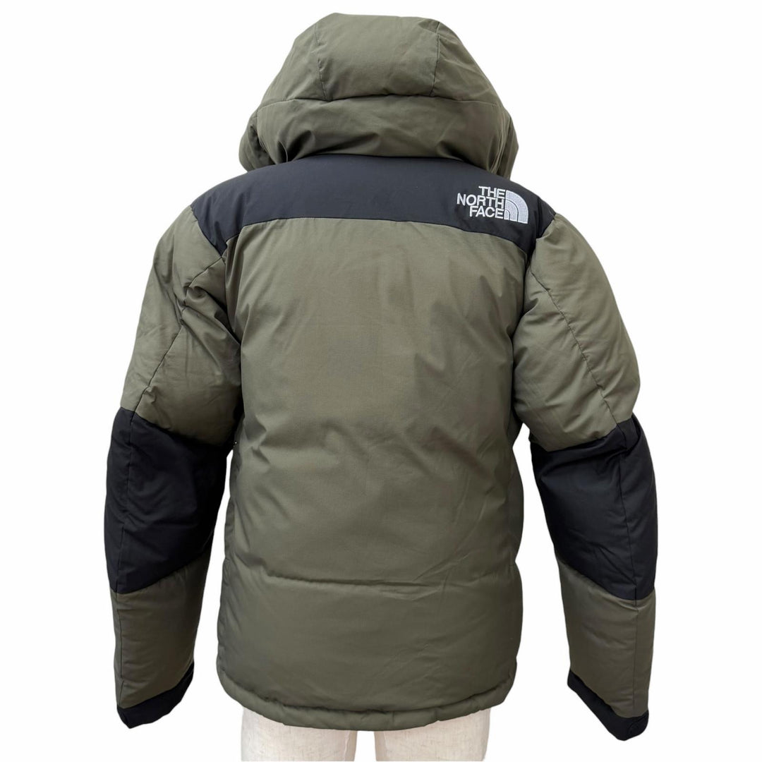 美品□THE NORTH FACE ザ・ノースフェイス ND92240 Baltro Light Jacket GORE-TEX フーデッド ダウンジャケット カーキ M 正規品 メンズ