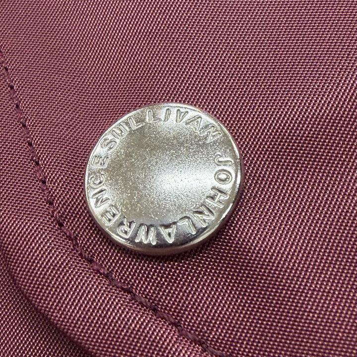 極美品▼JOHN LAWRENCE SULLIVAN ジョンローレンスサリバン 1B013-0324-22 MA-1 WZIPUP ボンバージャケット レッド 44 正規品 メンズ