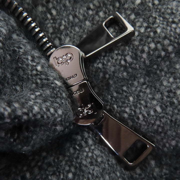 極美品☆MONCLER モンクレール 22-23AW H20931B00003 TORCON ウール カシミヤ ロゴワッペン付 ダウンコート グレー 3 正規品 レディース