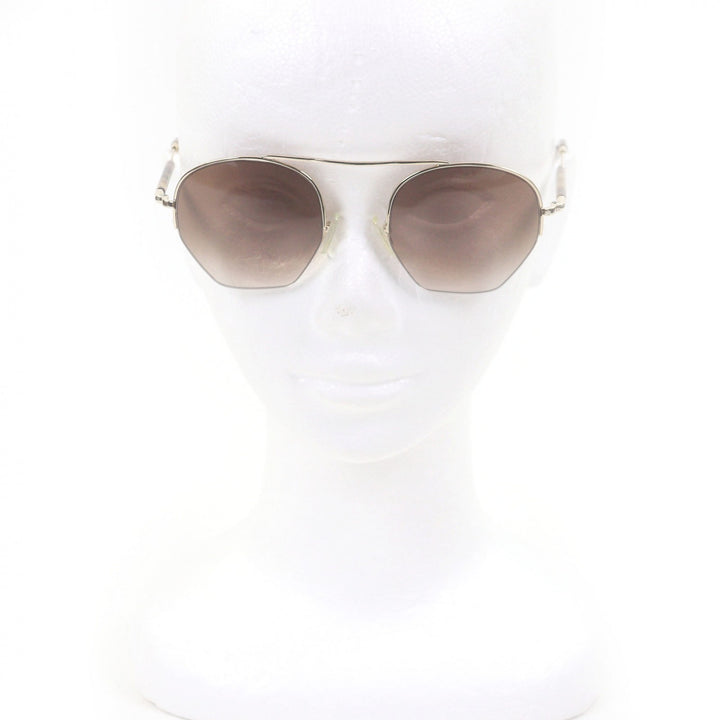 極美品□MOSCOT モスコット PUNIM SE べっこう柄 ナビゲーター型 希少 サングラス アイウェア ゴールド ブラウンデミ 49□21-140 メンズ