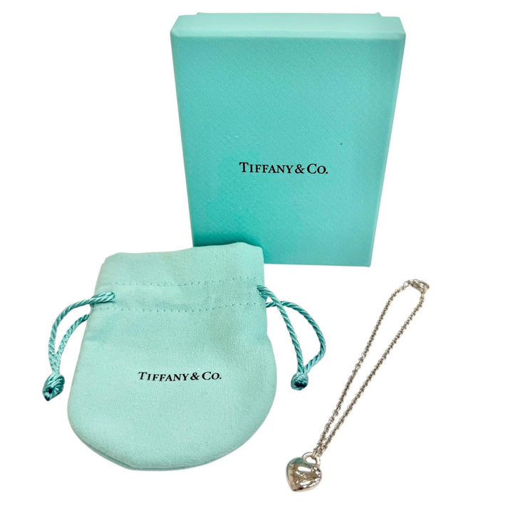 極美品△TIFFANY&amp;Co. ティファニー リターントゥティファニー フルハート ブレスレット AG925 シルバー 重量5.8g レディース 箱・袋付き