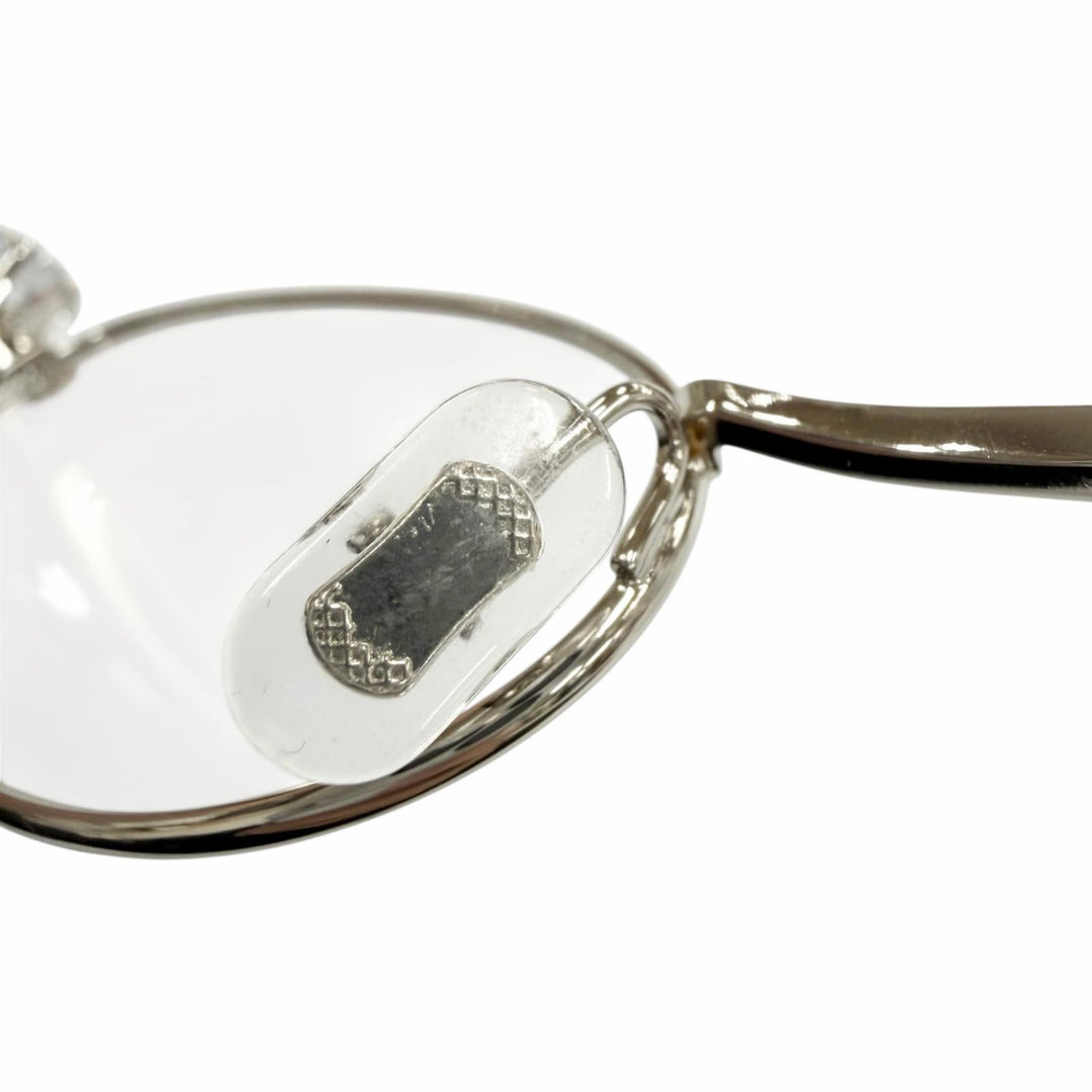 美品▼GENTLE MONSTER DHEYGERE ジェントルモンスター ディヘラ PIERCED ビリーアイリッシュ着用モデル メガネ 眼鏡 アイウェア シルバー