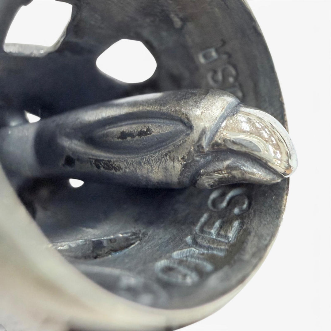 極美品◇LONE ONES ロンワンズ ドーヴベル M 現行品 ペンダントトップ シルバー 重量10.57g メンズ 定価105600円 ギャランティカード付き