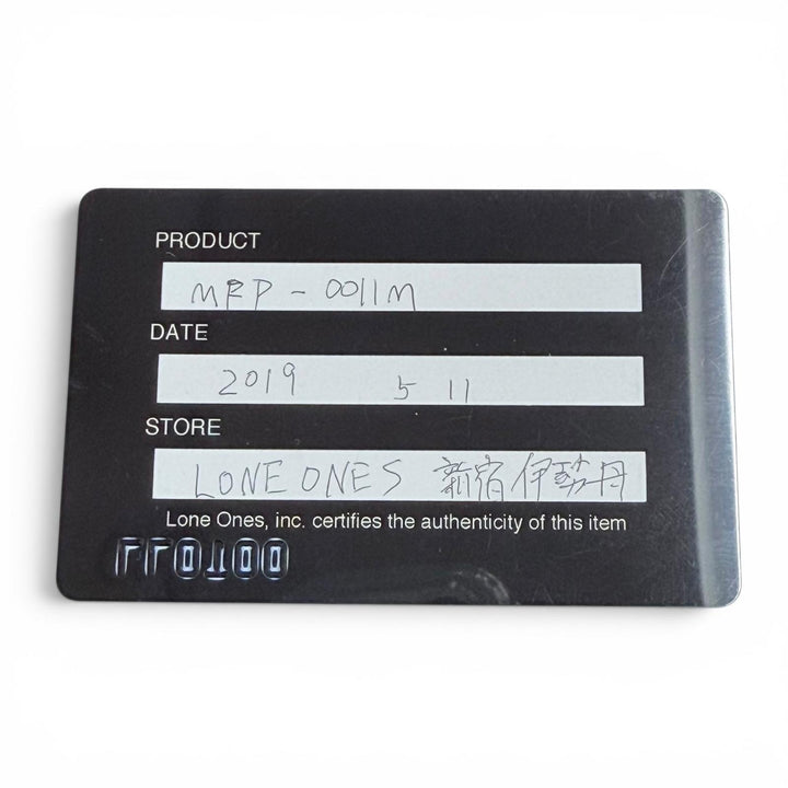 極美品◇LONE ONES ロンワンズ ドーヴベル M 現行品 ペンダントトップ シルバー 重量10.57g メンズ 定価105600円 ギャランティカード付き