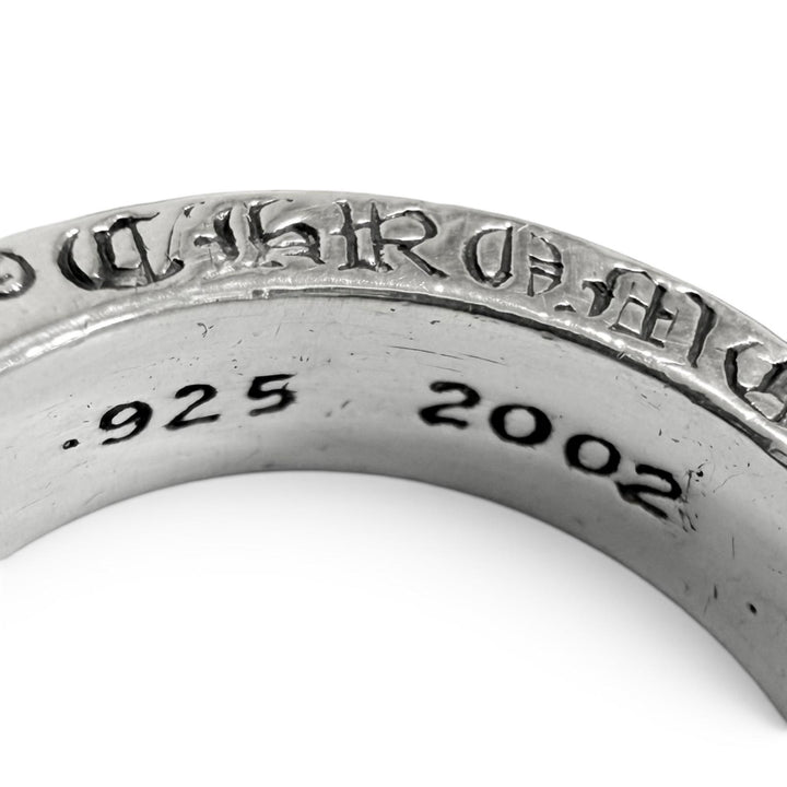 良品□CHROME HEARTS クロムハーツ SPACER PLN 6mm スペーサープレーン SV925 リング 指輪 アクセサリー シルバー JP21号 重量10g メンズ