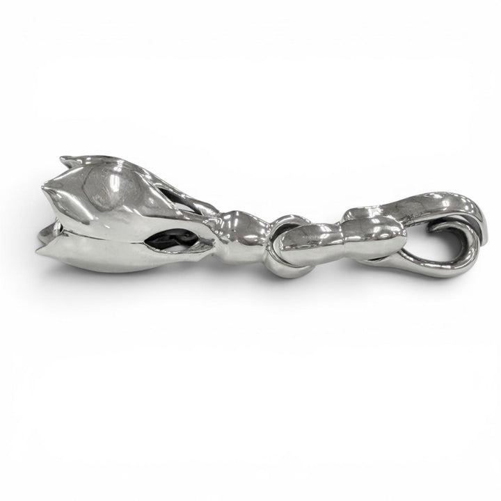 極美品◇LONE ONES ロンワンズ ティアベル キークラスプ M SV925 現行品 ペンダントトップ キーホルダー 重量22.06g メンズ 定価211200円