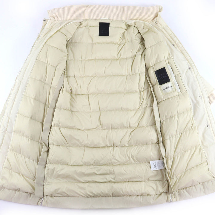 美品△TATRAS タトラス LTL18A4157 Rライン ACHILLEA アキエラ ロゴワッペン スタンドカラー ジップアップ ロングダウンコート 03 正規品