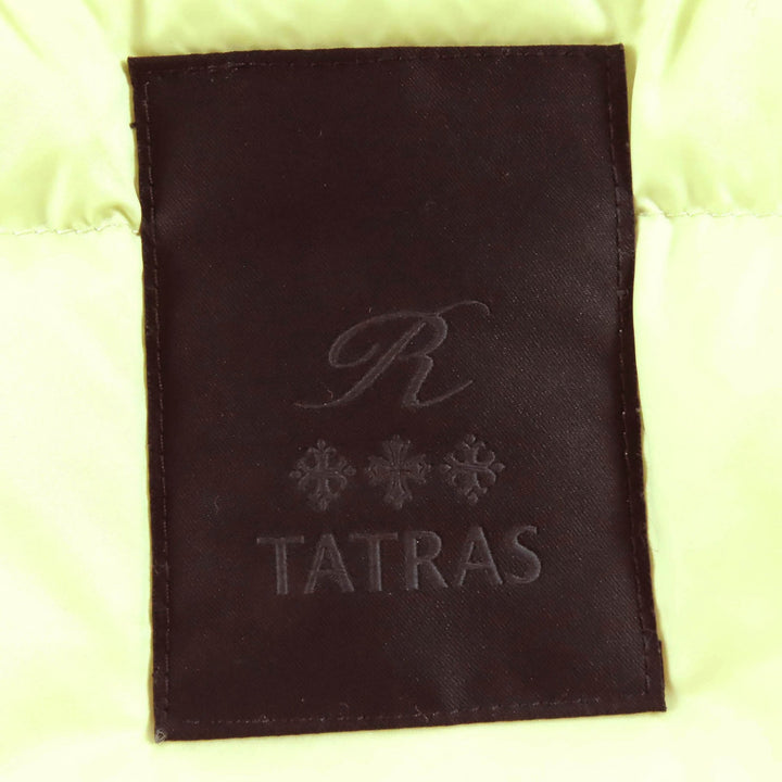 美品△TATRAS タトラス LTL18A4157 Rライン ACHILLEA アキエラ ロゴワッペン スタンドカラー ジップアップ ロングダウンコート 03 正規品