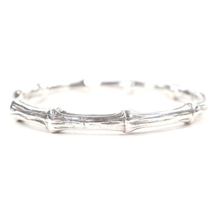 美品▼TIFFANY&amp;Co. ティファニー バンブー 925 バングル ブレスレット シルバー 重量46.1g メンズ レディース アクセサリー