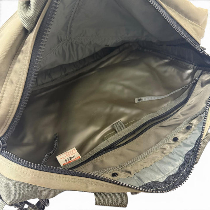 美品□LUGGAGE LABEL ラゲッジレーベル 吉田かばん 953-09255 ZONE 3WAY PACK ブリーフケース バックパック ショルダーバッグ 日本製