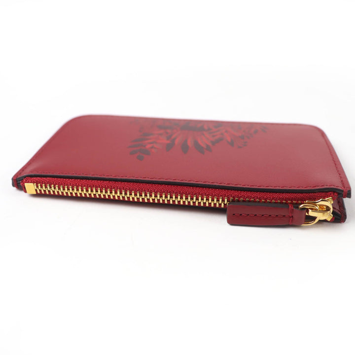 極美品☆Cartier カルティエ パンテール グラフィック レザー フラグメントケース コインケース ボルドー イタリア製 レディース