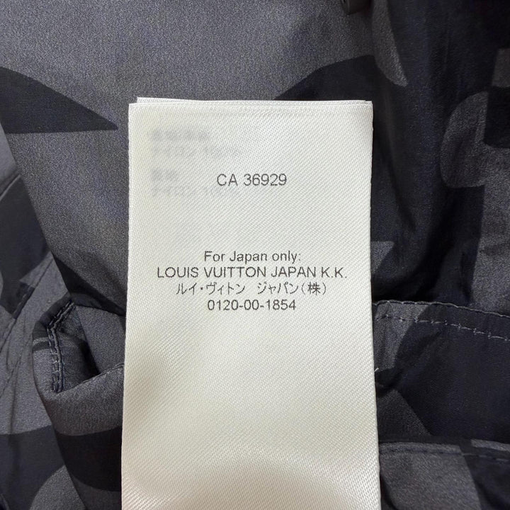 未使用品▼LOUIS VUITTON ルイヴィトン 2022年製 HMB09E モノグラムフラワー キルティング 中綿入り WZIPUP ジャケット 50 正規品 メンズ