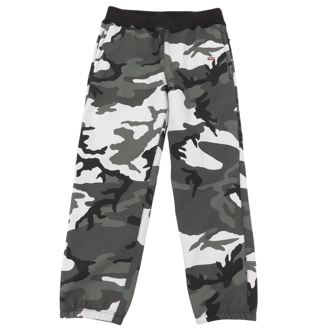 未使用品▲Supreme シュプリーム Small Box Sweat Pant GORE-TEX 迷彩柄 裏ボア パンツ カーキ ホワイト ブラック S 正規品 メンズ