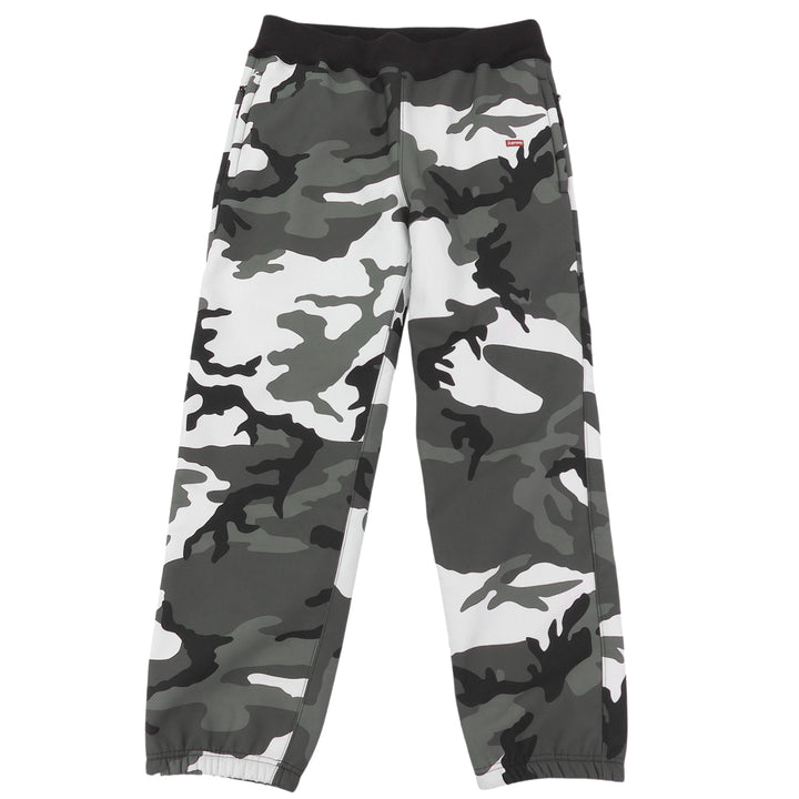 未使用品▲Supreme シュプリーム Small Box Sweat Pant GORE-TEX 迷彩柄 裏ボア パンツ カーキ ホワイト ブラック S 正規品 メンズ