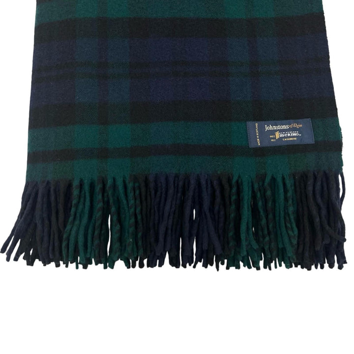 美品▲Johnstons of Elgin ジョンストンズ オブ エルガン WA000056 ウール カシミヤ 超大判 ストール マルチカラー イギリス製 正規品