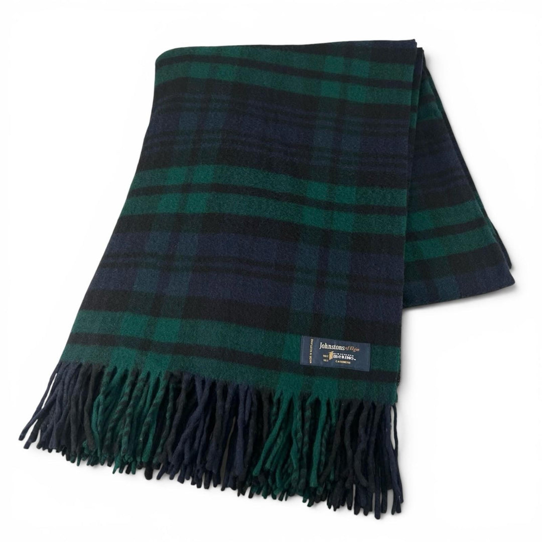 美品▲Johnstons of Elgin ジョンストンズ オブ エルガン WA000056 ウール カシミヤ 超大判 ストール マルチカラー イギリス製 正規品
