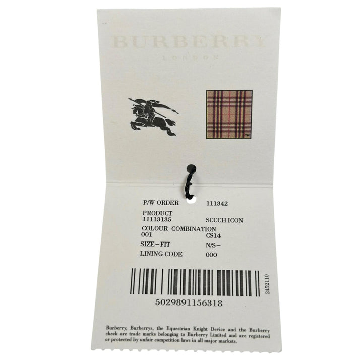 未使用品▲BURBERRY LONDON バーバリーロンドン 11113135 カシミヤ100％ ノバチェック マフラー ベージュ 英国製 正規品 レディース
