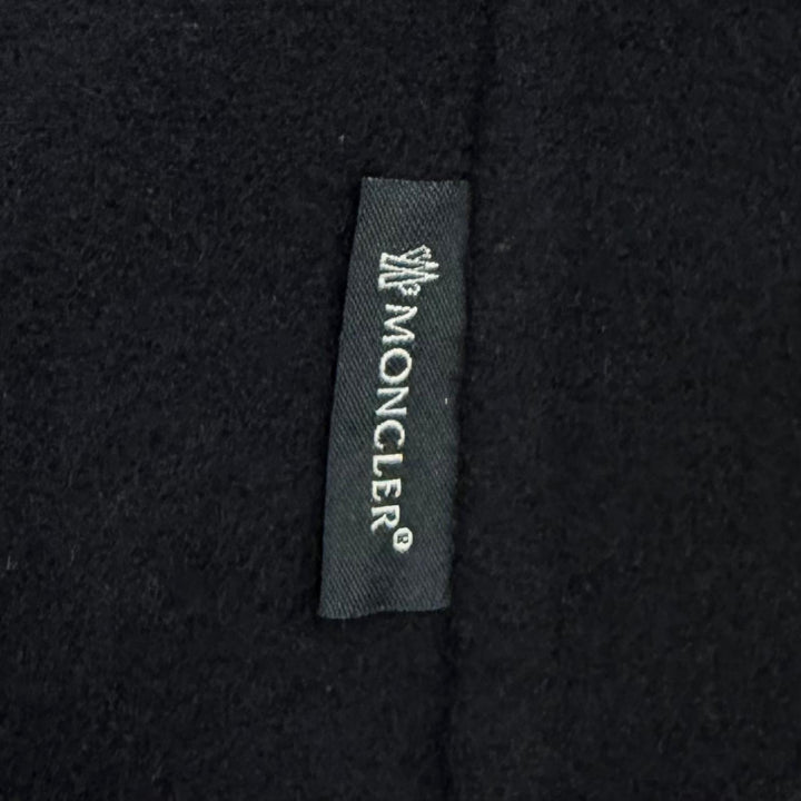 極美品★MONCLER モンクレール ACANTHUS ウール カシミヤ混 3WAY ZIP UP ダウンコート ブラック 1 イタリア製 国内正規品 レディース
