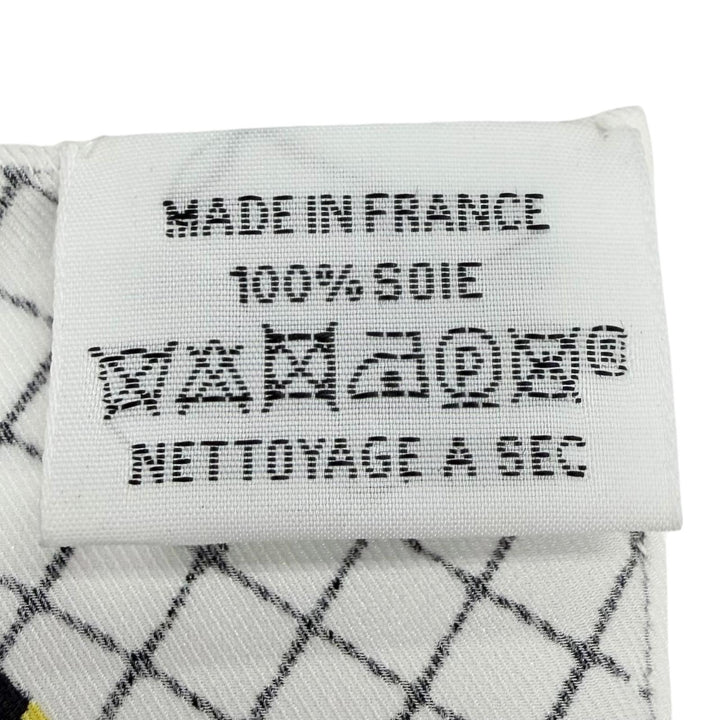 極美品▲HERMES エルメス カレ70 Les Petit Papier&