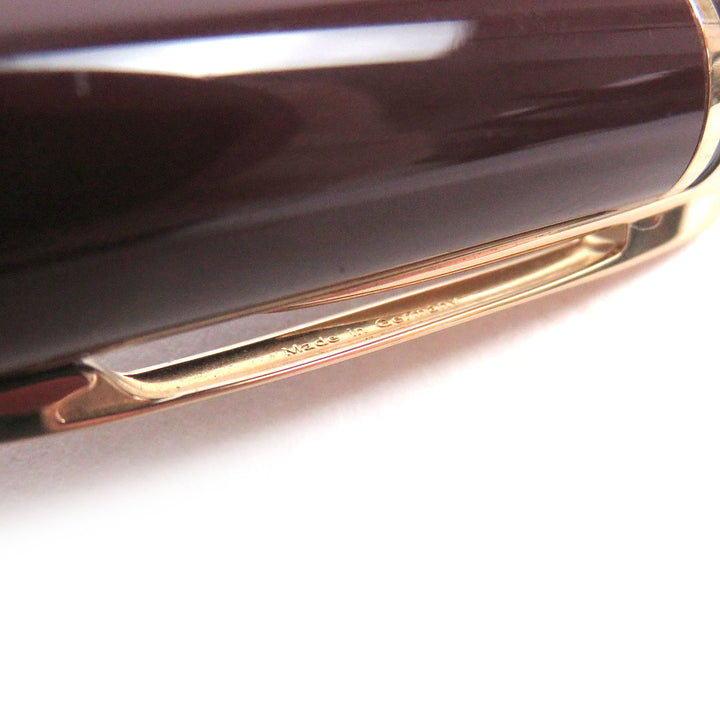 美品□MONTBLANC モンブラン 132125 ジョン・F・ケネディ スペシャルエディション ボールペン ボルドー ゴールド ドイツ製 筆記確認済み