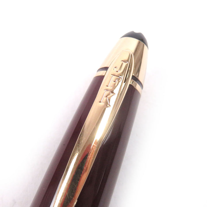 美品□MONTBLANC モンブラン 132125 ジョン・F・ケネディ スペシャルエディション ボールペン ボルドー ゴールド ドイツ製 筆記確認済み