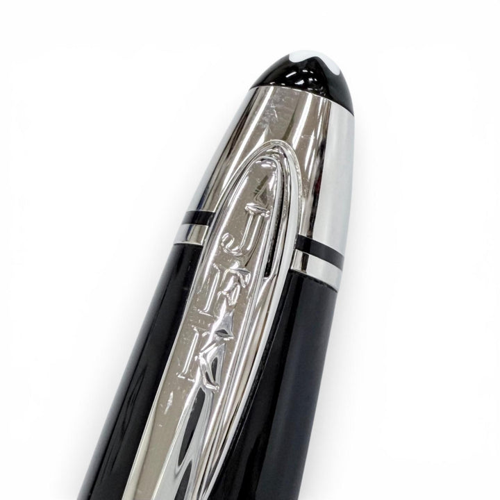 美品△MONTBLANC モンブラン 132089 グレートキャラクターズ ジョン F ケネディ 特別生産品 ボールペン ダークネイビー 筆記確認済み