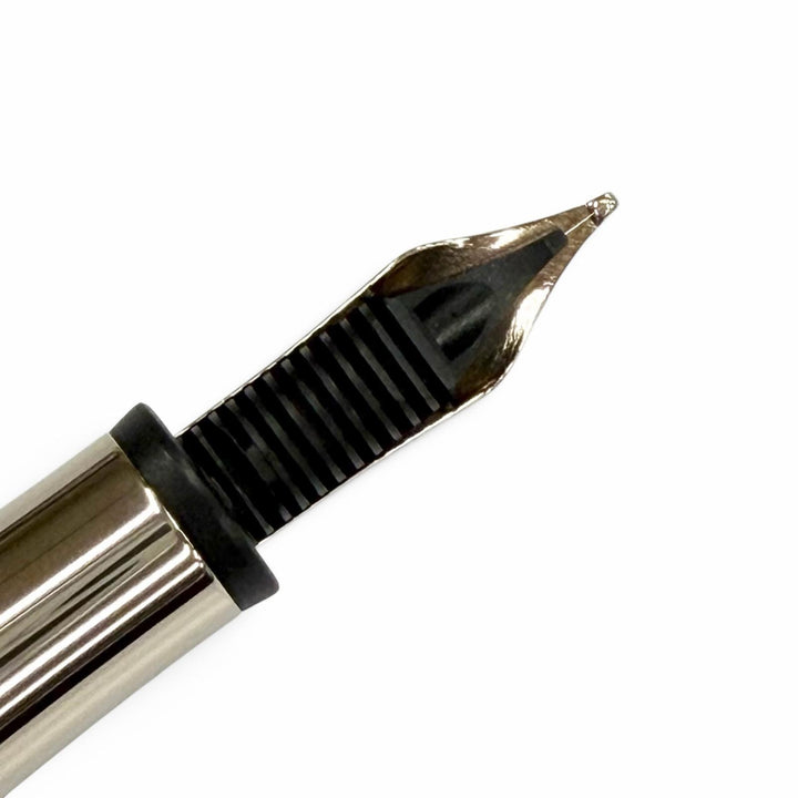 極美品△MONTBLANC モンブラン ミューズ マリリン モンロー ペン先 Au585 14K Fニブ パール付き 万年筆 レッド ゴールド ドイツ製 メンズ
