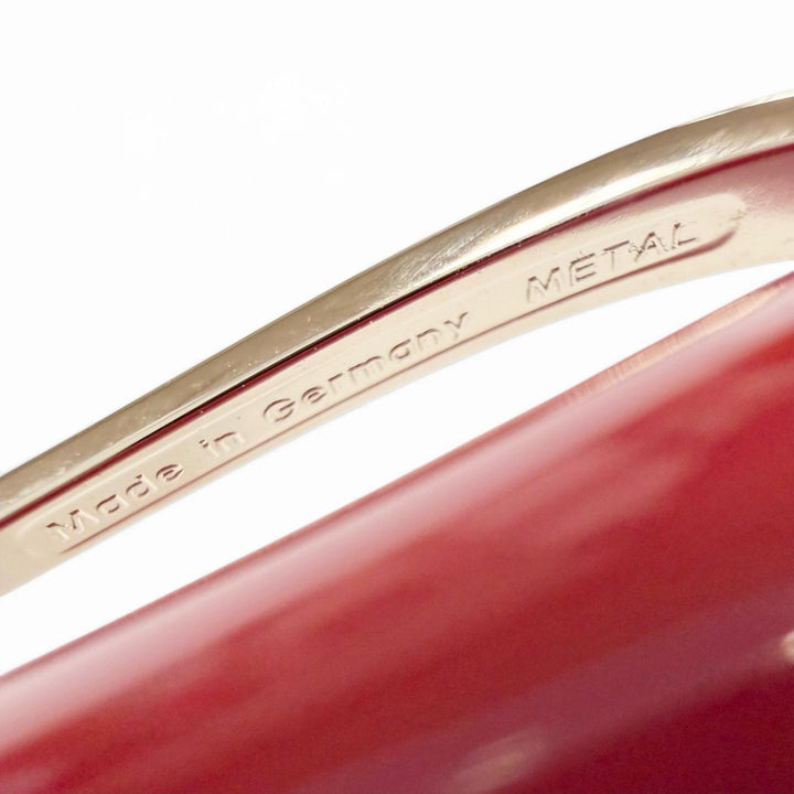 極美品△MONTBLANC モンブラン ミューズ マリリン モンロー ペン先 Au585 14K Fニブ パール付き 万年筆 レッド ゴールド ドイツ製 メンズ