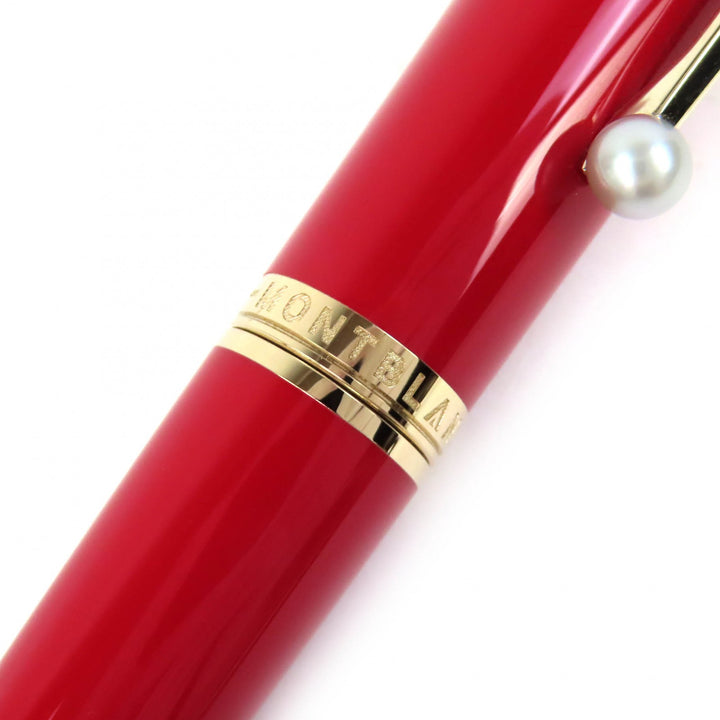 極美品△MONTBLANC モンブラン スペシャルエディション ミューズ マリリン モンロー パール ツイスト ボールペン 筆記確認済