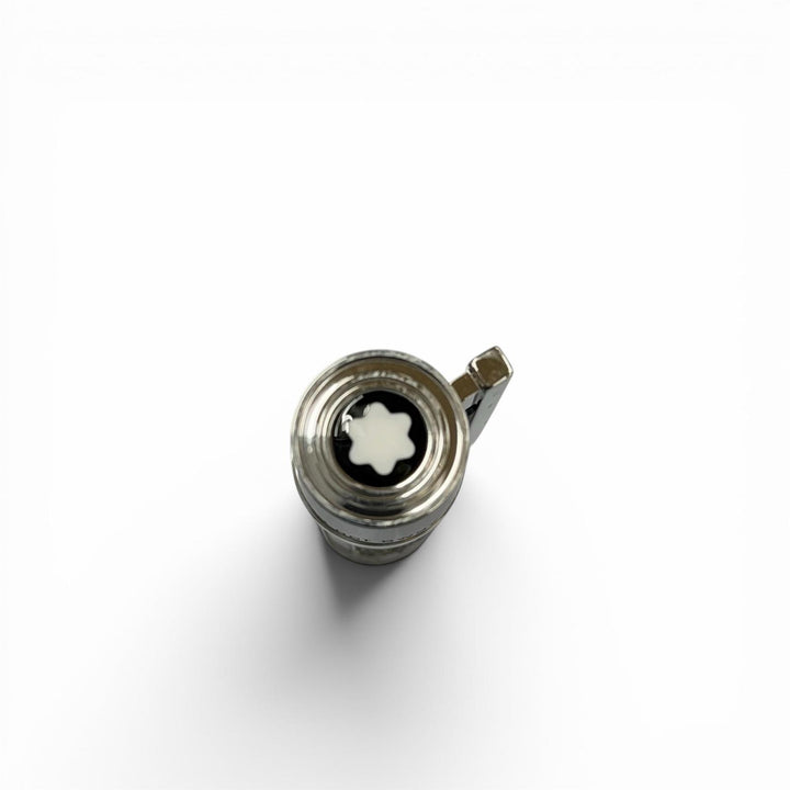 極美品▼MONTBLANC モンブラン スペシャルエディション グレートキャラクターズ アンディ ウォーホル ボールペン シルバー ブルー 筆記◎