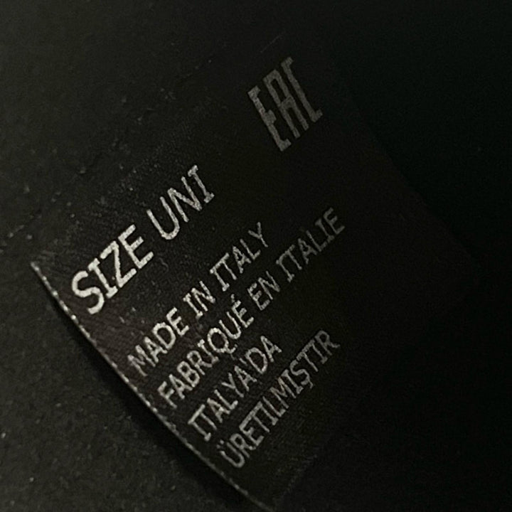 未使用品▲Maison Margiela メゾンマルジェラ SA2VL0012 レザー バニティバッグ ハンドバッグ ブラック 伊製 レディース 定価114400円